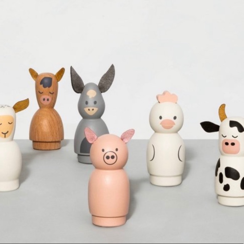 Hearth and Hand Wood Farm Animals